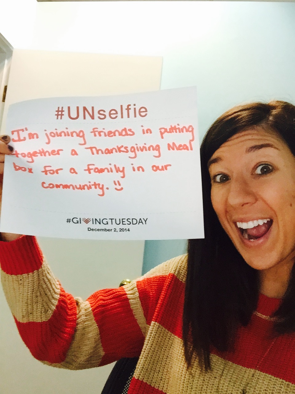 The Motherhood Celebrates Givingtuesday With Unselfie Photos The Motherhood A Social Media Unselfie Giving Tuesday Template