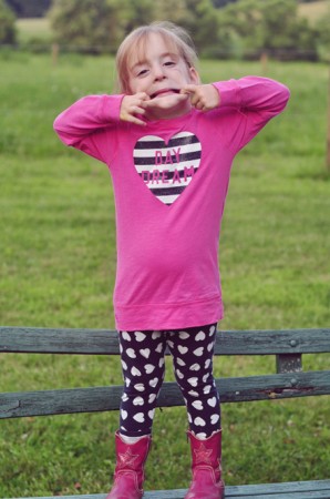 Kids back to school outfit