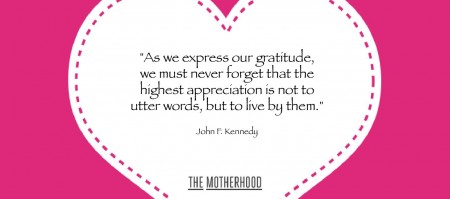 Gratitude quote by JFK