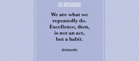 Aristotle Quote on habit of excellence