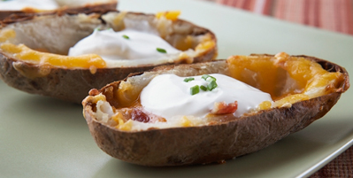 Stuffed Potato Skins Recipe