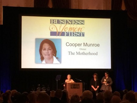 Cooper Munroe Business Women First Award
