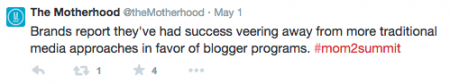 Moms Non Traditional Media