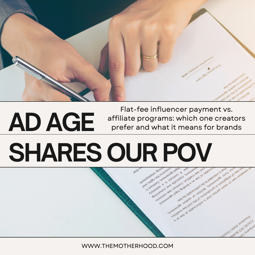 POV on influencer affiliate programs